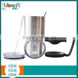 Keeps Ice or Hot Coffee for Hours Stainless Steel Tumbler 30 Oz Travel Mug thumbnail-1
