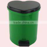 400ML Plastic Heart-shaped Office Dustbin thumbnail-6