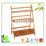 Corner Storage Furniture bamboo wooden shoe shelf