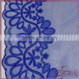 Blue Flower and Balloon Guipure Embroidery Design Lace Fabric for Dress/blouse/cardigan/wedding Dress thumbnail-4