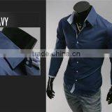 Slim Fit Shirt Men China Shirt Stock Wholesale Italian Design Man Shirts thumbnail-2