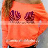 2016 Best Sell New Fashion Custom Crop Top Lady Hoodies thumbnail-2