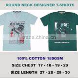 Printed Cotton T-Shirts Low Price Round Neck thumbnail-2