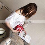 Sweet Girls Fashion Sling Long Strap Handbags One Pink Bag thumbnail-1