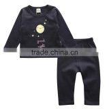 S15884A High Quality Children Organic Cotton Pajamas Sleepwear thumbnail-4