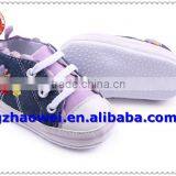 Flower Embroidered Ruffles Mori Baby Girl's Shoes thumbnail-2