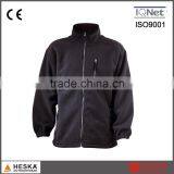 High Quality Wholesale Men Polar Fleece Jacket Casual Outdoor Garment With Zipper thumbnail-5