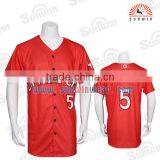 High Quality Men Baseball Jerseys Blank Custom Design Baseball Jerseys and Shorts thumbnail-1