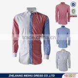 2017 Slim Fit Flannel New Model Shirts for Men With Button Down Collar thumbnail-1