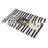 Fashion Design Home Bedroom Bathroom Flannel Floor Carpets Funny Cat Pattern Anti-Slip Floor Mat Carpet 5 Sizes Optional thumbnail-1