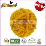 Charmkey Hot Sale Thick Knitting Yarn Acrylic Polyester Blended Yarn for Scarf Knitting thumbnail-2