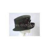 Self Felt Band Fashion Black Wool Felt Hats for Women With Feathers Trim in Normal Day thumbnail-1