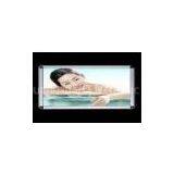 Modern Slim Led Aluminium Light Box , Indoor Double Sided A3 With Logo