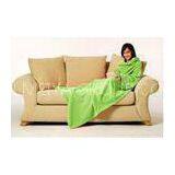 Coral Fleece Blanket With Sleeve , Soft Home Coral Blanket 150X200CM thumbnail-1