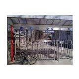 Automatic Stainless Steel Full Height Turnstiles Gates For Public Access Control System thumbnail-1