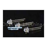 Super Bright 5mm Strawhat LED Diode 6500k Pure White For Led Bulb