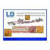 Puffed Food / Breakfast Cereals 3D Snack Pellet Machinery , 100kg/h - 300kg/h