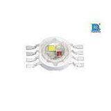 8W RGBW Muitichip LED Diode Epiled Chips With 140 Beam Angle