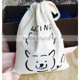 Chinese supplier shopping eco recycled grocery canvas tote bag