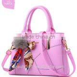 2017 New Modern Woman Designer PU Leather Shouder Bags Market Handbag HB36 thumbnail-5