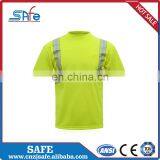 Men's Design High Visibility Lime Green Safety Shirts