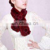 BY- WJ017 Rabbit Fur Scarf thumbnail-1