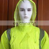 Custom Plus Size Reflective Safety Policeman Pvc Long Rainwear thumbnail-2