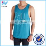 Dongguan Yihao Men clothing 100%cotton sleeveless shirts gym mens tank top singlet sport vest,top selling products