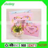 2015 Cost Production Cookies Packing Paper Bag With Hanlde for Shopping thumbnail-1