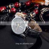 Fashion Men Luxury Male Business Leather Strap Wrist Watch thumbnail-1