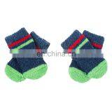 Wholesale Newest Pet Socks Knitted Comfortable Anti-Slip Fleece Dog Socks thumbnail-2