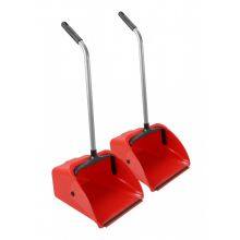 Upright Dust Pan With Cover & Lobby Broom Combo Kit thumbnail-5