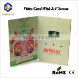 4.3inch Advertising Business Video Card Video Greeting Cards thumbnail-3