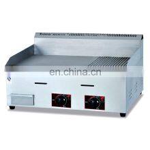 Table Top Stainless Steel Commercial LPG Kitchen Gas Griddle With All Flat Hot Plate thumbnail-1