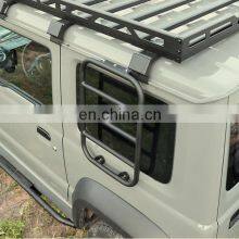 Aluminum Black Side Ladder Step for Suzuki Jimny 2019+ JB64 JB74 JB64W JB74W Side Ladder thumbnail-1