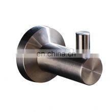 304 Stainless Steel Wall Mount Bathroom Accessories Single Robe Coat Clothing Towel Wall Hooks thumbnail-1