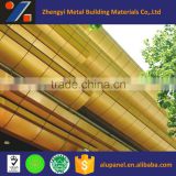 aluminum curtain wall system metal cladding panel for skyscraper