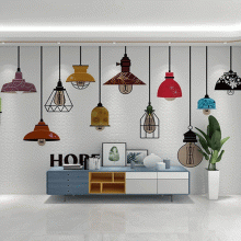 Outdoor Wall Murals 3D 5D 8D 16D 18D Embossed Wall Decoration For Home Tv Background Dropshipping thumbnail-5