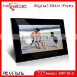 7-inch Digital Photo Frame Video Loop With 800 x 480 Pixels Resolution and MP3 Player thumbnail-6
