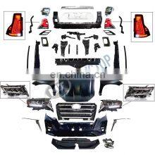 MAICTOP Car Bumper Bodykit Facelift Conversion Limgene Body Kit for Land Cruiser Prado Fj150 2010-2017 Upgrade to 2022 thumbnail-1