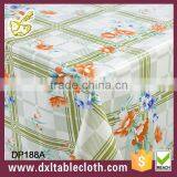#DP188A Wholesale Cheap Thick Brazil Style Cotton Fabric PVC Tablecloths Made in China