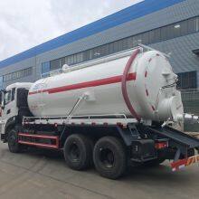 Fecal Truck, Sinotruk HOWO 6*4 16000L 20cbm Septic Tank Fecal Sewage Vacuum Suction Pump Truck, Jetting Tank Truck Vacuum Sewage Suction Truck thumbnail-1