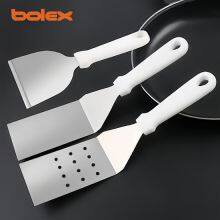 Grill Scraper Blades and Small Slant Edge Grill Scraper, Heavy Duty Casting Aluminum Flat Top Grill Accessories, Commercial Griddle Scraper thumbnail-2
