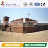 Low Investment Hoffman Kiln for Standard Clay Brick Making, Shale Brick Making Industry thumbnail-1