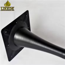 High Quality Black Iron Detachable Tulip Table Base Separated Trumpet Design Outdoor Kitchen Living Room Bedroom Hotel Bathroom thumbnail-2