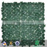 Plastic Frame Material and PVC Coated Frame Finishing Green Fence Artificial Ivy Fence