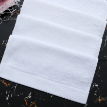 Cotton Satin Border Terry Face Towels