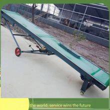 10-meter-long Liftable Conveyor Belt, Inclined Grain Loading and Unloading Conveyor, Square Tube Frame Belt Feeding Machine thumbnail-4