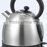 3000W 1.8L Stainless Steel Dome Electric Kettle with 360 degree rotation cordless