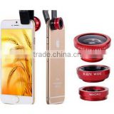 Wolesale 3 In 1 mirror Mobile Phone light button car Camera fish eye lens
